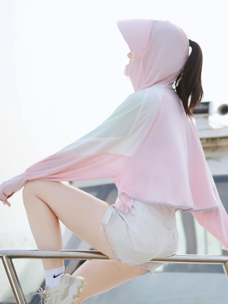 日焼け対策グッズ 優美ガードパーカー