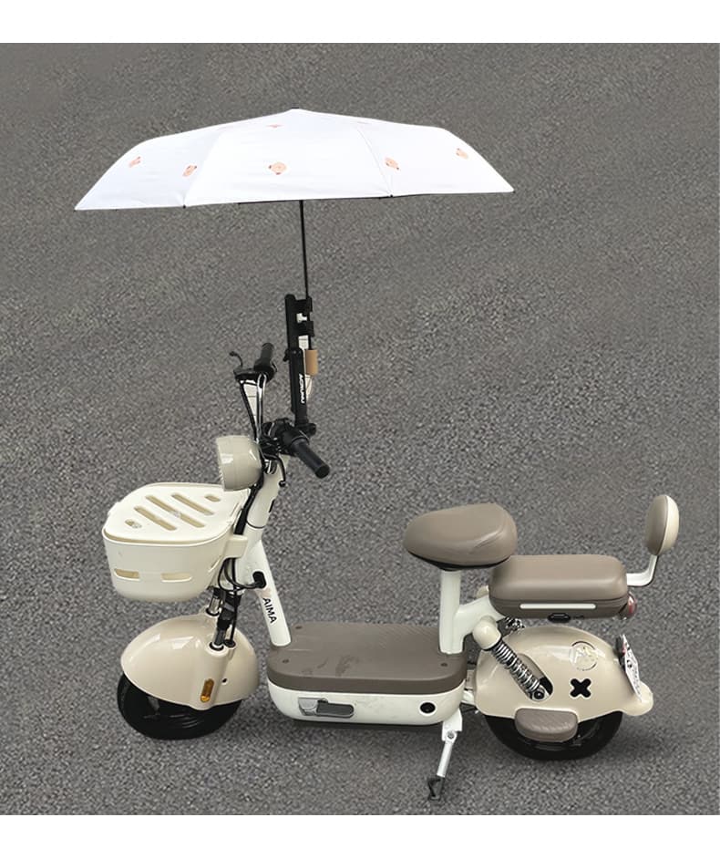 日焼け対策グッズ 原付自転車用日傘ホルダー