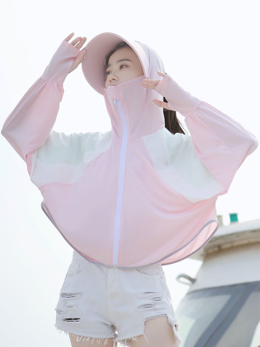 日焼け対策グッズ 優美ガードパーカー