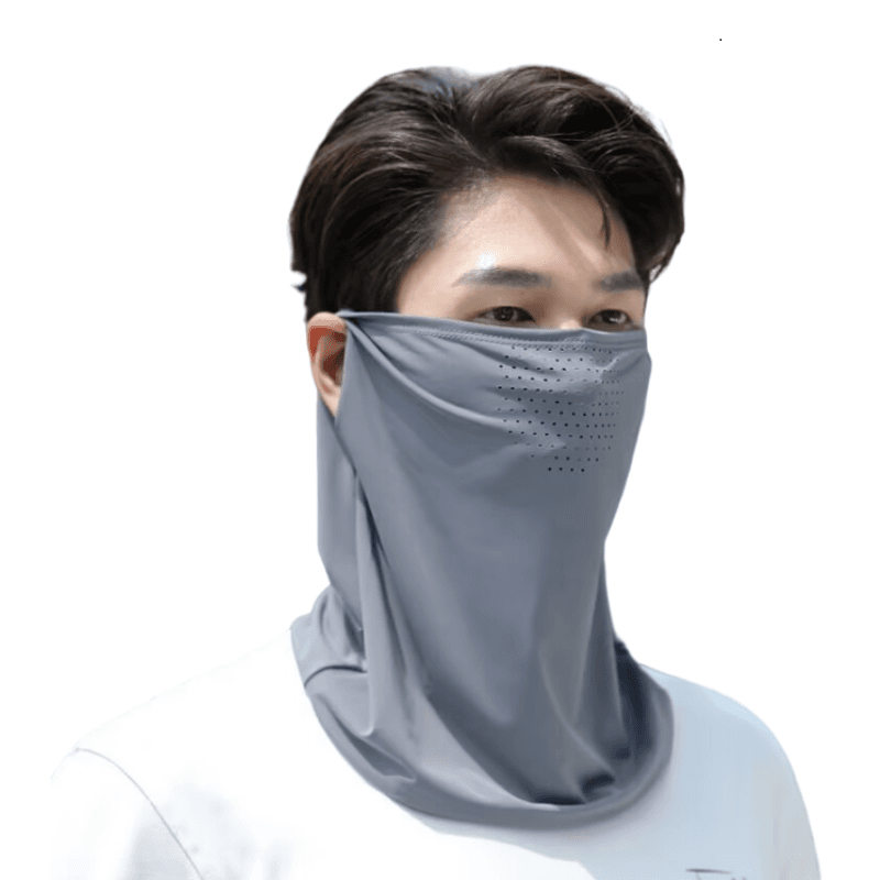 日焼け対策グッズ 呼吸快適フェイスカバー