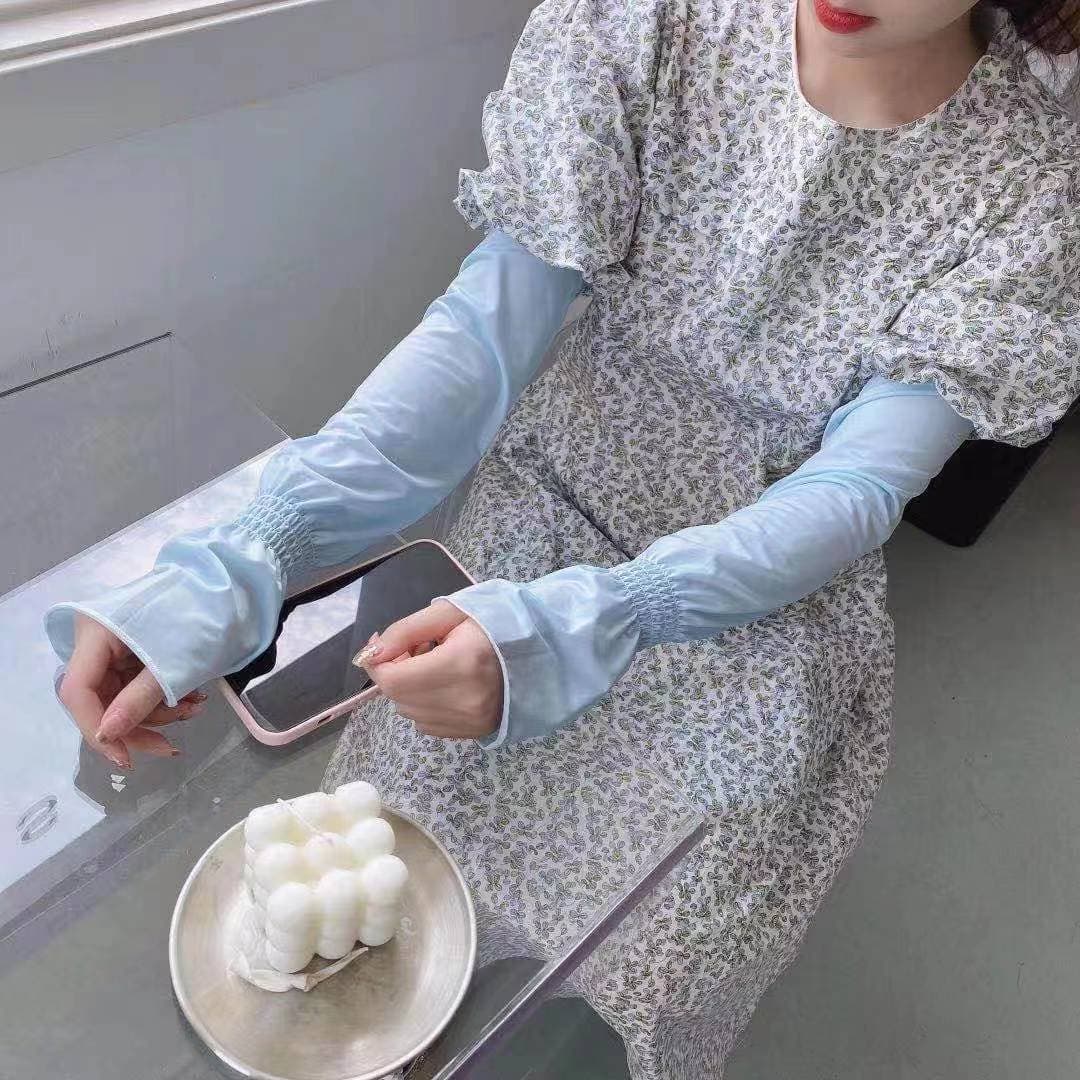 日焼け対策グッズ 優美シルエット袖カバー