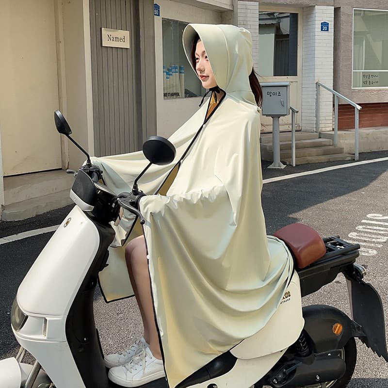 日焼け対策グッズ 全身すっぽり日よけマント